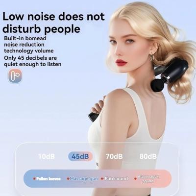 Masaj Çekici, 9 Hızlı Derin Doku Perküsyonu, 4 Başlıklı Uzun Saplı Boyun ve Sırt Masaj Aleti