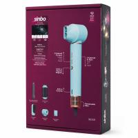 MAVİ AİR BRUSH 5İN1=BUKLE-HACİMLE-DÜZLEŞTİR-2-FIRÇA SAÇ KURUTMA - ŞEKİL MAKİNESİ 1300W 3-KDM.HIZ SICAKLIK SHD-1729