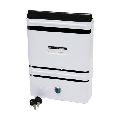 METAL BEYAZ POSTA KUTUSU 27x19 cm