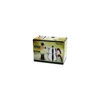 MİDİ BOY KÜRE ÇELİK ÇAYDANLIK SETİ RENKLİ BAKALİT KULP ÜST DEMLİK: 0.5LT - ALT SULUK: 0.75LT KENDİNDEN SÜZGEÇLİ