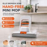 MİNİ MOP 180° TEMİZLİK APARATI TEZGAH - PENCERE - CAM - ZEMİN