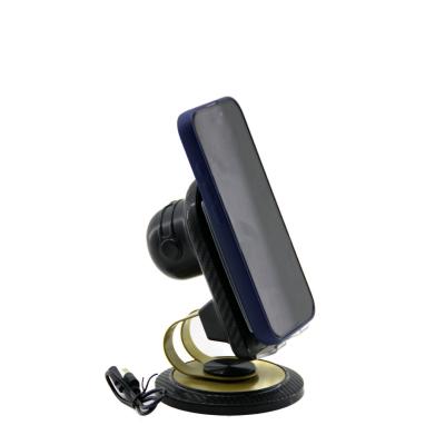 MOBILE PHONE 2IN1 BT SPEAKER HOPARLÖR = 5W ŞARJLI - MASA ÜSTÜ TELEFON TUTACAK = 360° DÖNEN STAND - OYNAR METAL AYAK