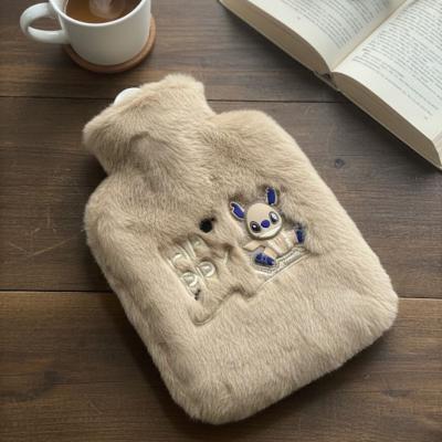 Mutlu Robot Hayvan Figürlü Peluş Sıcak Su Torbası 1 Lt ? Yumuşak Kılıf, Uzun Süre Sıcak Tutan Termal Su Torbası