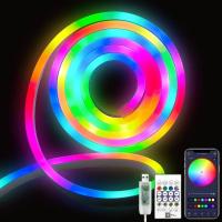 Neon LED Esnek Aydınlatma - RGB MAGIC SMART - 5 Metre Paket IP67 - Uzaktan Kumanda + Uygulama
