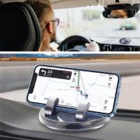 Numaratörlü Güçlü Yapışkanlı 360 Derece Dönebilen Su Geçirmez Araç İçi Telefon Tutucu Plastik Aparat