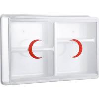 PLASTİK ECZA DOLABI 35x50x10cm