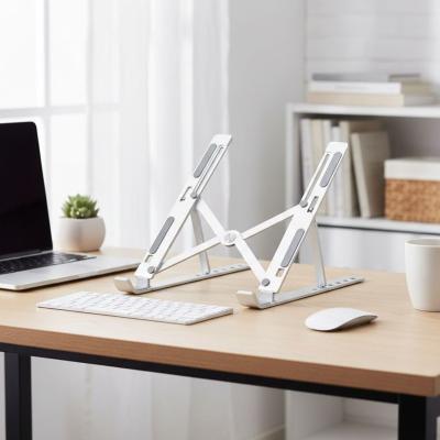 Plastik Katlanır Tablet Standı ? Ayarlanabilir Açılı, Taşınabilir Masaüstü Telefon ve Tablet Tutucu Stand