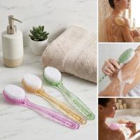 Plastik Saplı Vücut Temizleme Fırçası - Çok Amaçlı Sırt ve Vücut İçin Banyo ve Duş Kese Aparatı