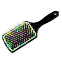 Pratik Renkli Uçlu Plastik Saç Fırçası Tarağı Ergonomik Tarak