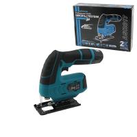 PROFESYONEL ŞARJLI DEKUPAJ TESTERE SUNTA KESME DEKOPAJ KADEMELİ HIZ AYAR 2 FREN SİSTEMİ 12V - 360W  ASR-817