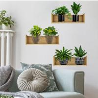 Raflı Bitki Tasarımlı Yapışkanlı Sticker 20*30 cm 3lü Set