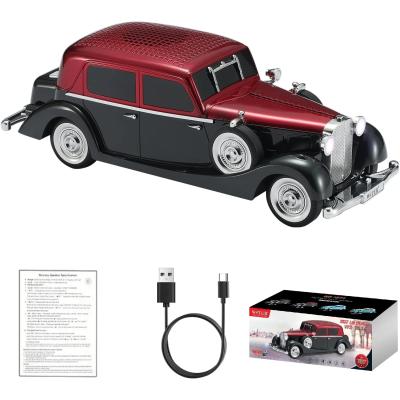Retro Klasik Araba Bluetooth Hoparlör Kablosuz HD Ses FM Radyo YG-239