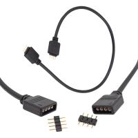 RGB LED BAĞLANTI ERKEK-DİŞİ JUMPERLI 4 PIN KABLO