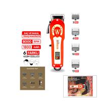 SAÇ - SAKAL KESME TRAŞ MAKİNESİ AYARLANABİLİR BIÇAK - 0,1MM-0,5MM 8000RPM 6 FARKLI KESİM MR-4800