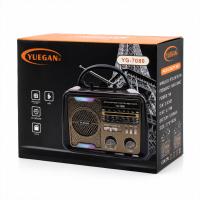 ŞARJLI - NOSTALJİ BLUETOOTH İBRELİ FM RADYO MP3 USB - TF PLAYER SPEAKER PL-4702