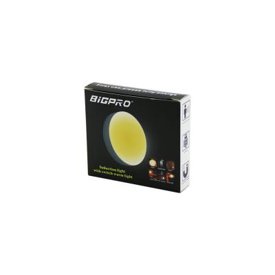 SENSÖRLÜ=0--3MT  USB ŞARJLI  SARI LED YUVARLAK LAMBA ÇAP: 8.3CM - KALINLIK: 2CM