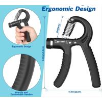 Sertlik Ayarlı El Yayı Ayarlanabilir Bilek Kas Güçlendirme Aleti 10-60 Kg