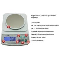 SF 400C Plus Dijital Terazi 600GR / 0.01GR