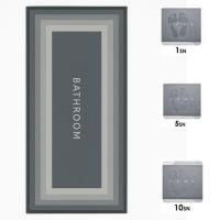 Sihirli Süper Su Emici Kaymaz Tabanlı Uzun Paspas 40*120 cm