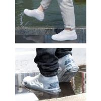 Silikon Ayakkabı Kılıfı Kaymaz Su Kir Geçirmez  M Beden Beyaz