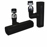 SİYAH  GENİŞ  360 DERECE DÖNEBİLENOYNAR BAŞLIK - 4 MOD  PERLATÖR ŞELALE MUSLUK UCU KTX-3288