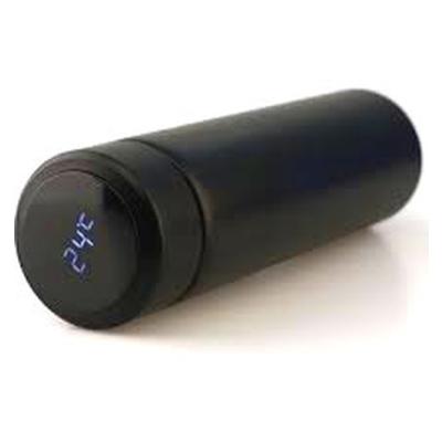 SİYAH LED DERECELİ ÇELİK TERMOS 500ML
