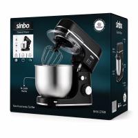 SİYAH STANDLI MİKSER ÇIRPICI - HAMUR YOĞURUCU - KARIŞTIRICI 8 KADEME HIZ AYAR 6L ÇELİK HAZNE 1300W SMX-2769