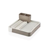 SÜRGÜLÜ  BULAŞIKLIK PLASTİK  32.5CM X 35.5CM - 51.5 X 35.5CM - GRİ RENK