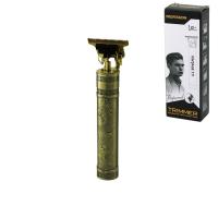 T BIÇAK  BASKILI PLASTİK GÖVDE  ENSE ÇİZİM - SAÇ SAKAL KESME TRAŞ MAKİNESİ USB ŞARJLI  RD-088X