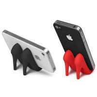 Topuklu Ayakkabı Şeklinde Slikon Cep Telefonu Tutucu Stand Aparat