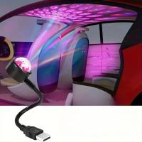 USB Sese Duyarlı 8 Farklı Mod Işıklı LED Atmosfer Işığı – Ambiyans Aydınlatması
