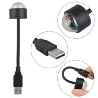 USB Sese Duyarlı 8 Farklı Mod Işıklı LED Atmosfer Işığı – Ambiyans Aydınlatması