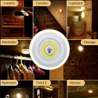Uzaktan Kumandalı Yapışkanlı 3'lü Led Spot Lamba