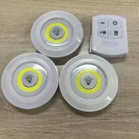Uzaktan Kumandalı Yapışkanlı 3'lü Led Spot Lamba