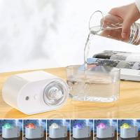 Uzay Ayısı 300 ML USB Hava Nemlendirici – LED Işıklı Masaüstü Buhar Makinesi, Yatak Odası &amp; Çocuk Odası İçin Ortam Nemlendirici