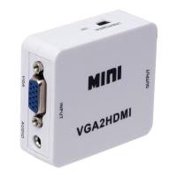 VGA TO HDMI SES ÇIKIŞLI MİNİ MODEL DÖNÜŞTÜRÜCÜ