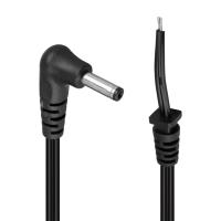 YERLİ ÜRETİM NOTEBOOK ADAPTÖRÜ 1.5 METRE L TİP JACKLI SİYAH DC KABLO 3.5*1.35