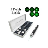Yeşil Lazer Pointer USB Şarjlı 5 km Etki Alanı!