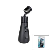 360 DERECE DÖNEBİLEN- 3 MOD  SİYAH YAĞMUR PÜSKÜRTME BORULU KUBAR MUSLUK UCU KTX-3289