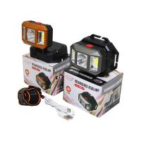 4 MODES LED - COB USB ŞARJLI KAFA LAMBASI FENER