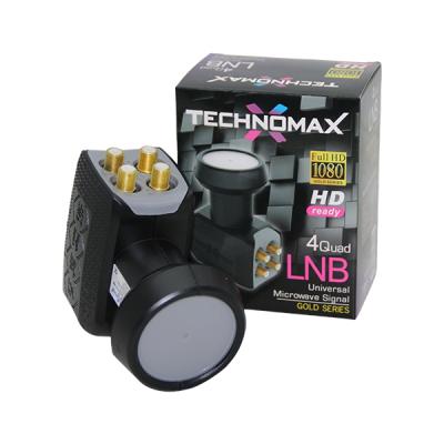 4LÜ UYDU LNB UNIVERSAL QUAD FULL HD -  3D - 0.1DB RLE-400