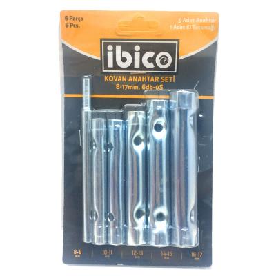 6 PARÇA  KOVAN ANAHTARI SETİ