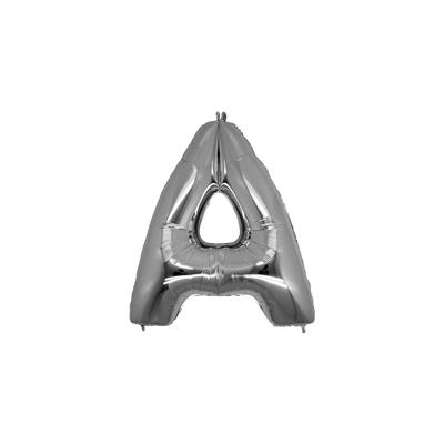 A Harf Folyo Balon Gümüş Renk  40 inç
