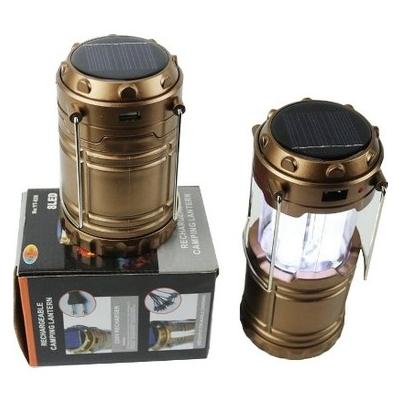 Avcı Feneri Kamp Lambası Şarjlı USB Girişi Solar