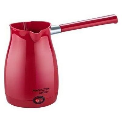 AWOX CAFFEEN  KIRMIZI  ELEKTRİKLİ CEZVE  TÜRK KAHVESİ  MAKİNESİ  PLASTİK   ÇİFT AĞIZ   0.4LT - 5 FİNCAN   1000W