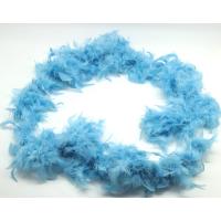 Bebek Mavisi Kabarık Tüylü Otriş Boa Dekorasyon Tüy 180 cm