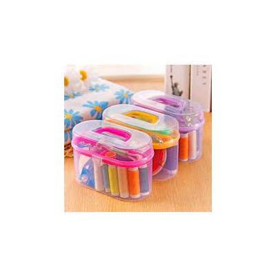 ÇANTALI DİKİŞ ÇEYİZ SETİ İPLİK - İĞNE - MAKAS- MEZURA