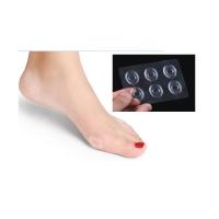 Delikli  Nokta Silikon 6lı Ped