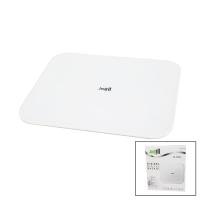 GİZLİ EKRAN -SOFT BEYAZ CAM ZEMİN  DİJİTAL BASKÜL TERAZİ 180KG SENSÖR -LED EKRAN -ODA℃ TF-1070