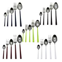 HASIRLI KAPLAMALI - 30  PARÇA METAL KAŞIK ÇATAL SET